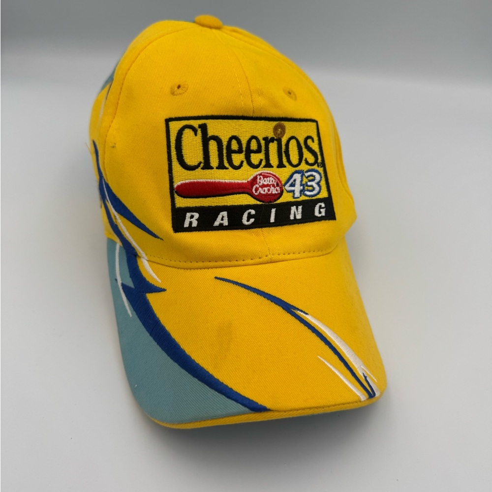 NASCAR RACING BASEBALL‎ HAT BOBBY LABONTE #43 CHEERIOS BETTY CROCKER NEW